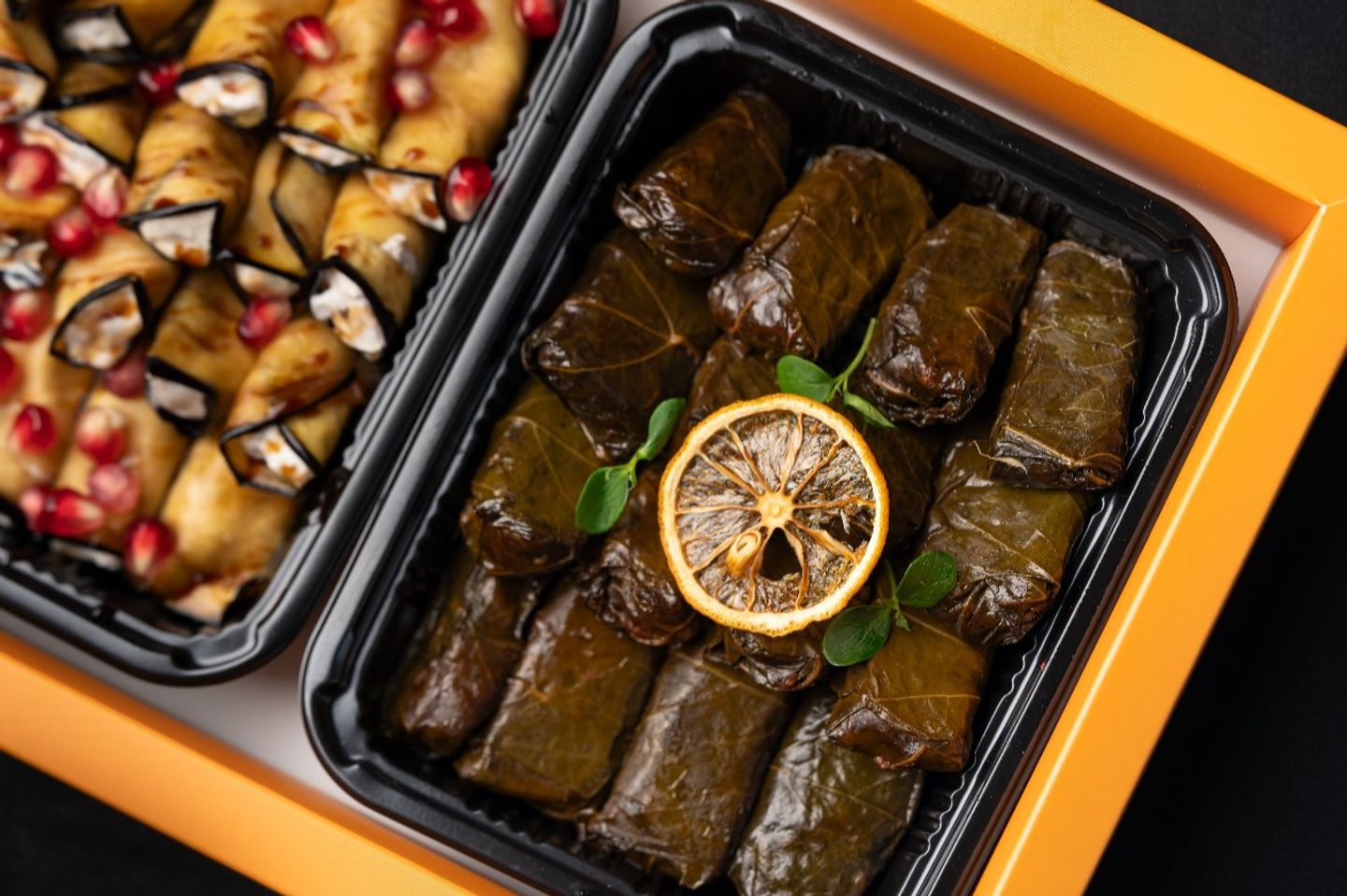 ورق عنب بدبس الرمان
