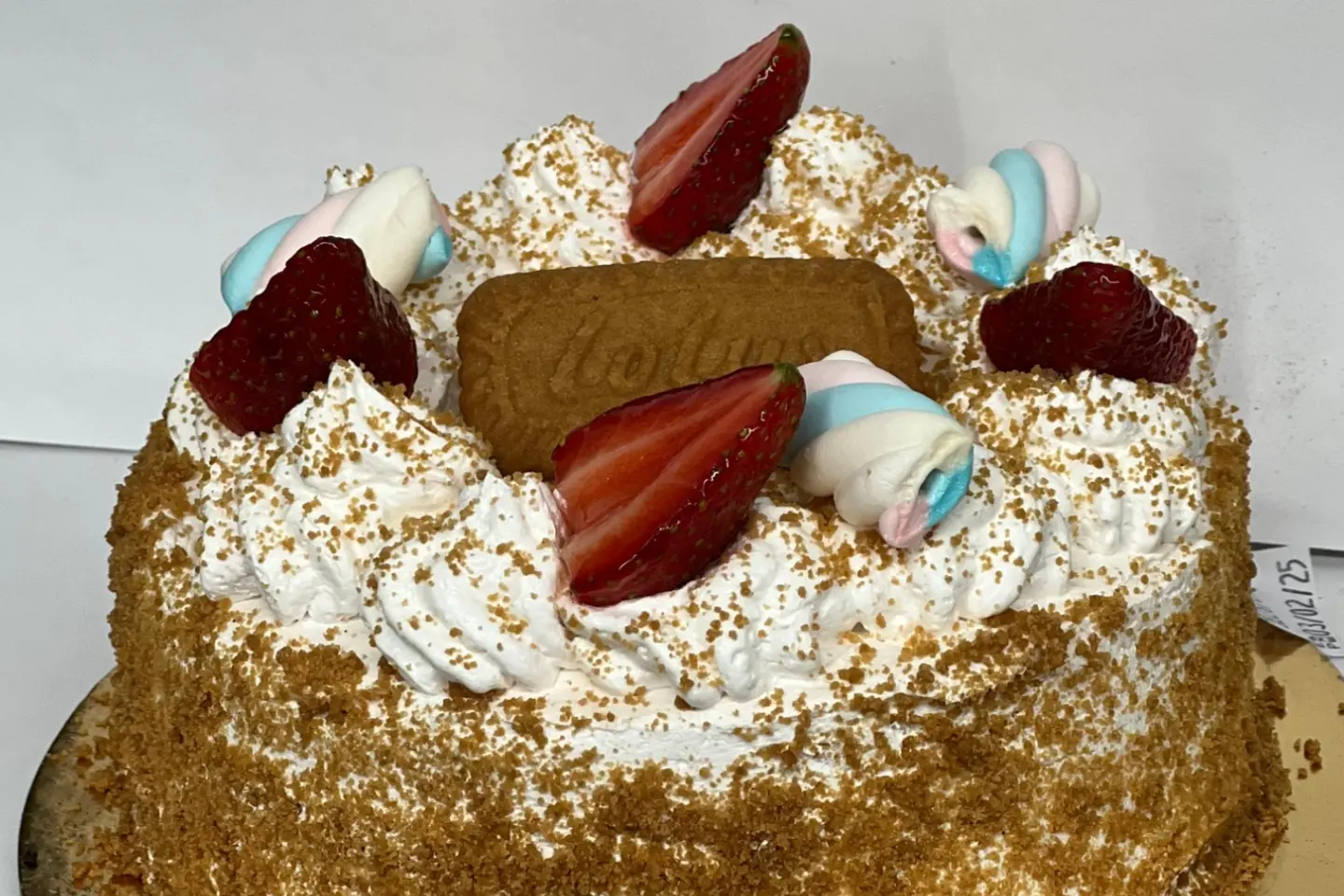 Lotus Birthday Cake