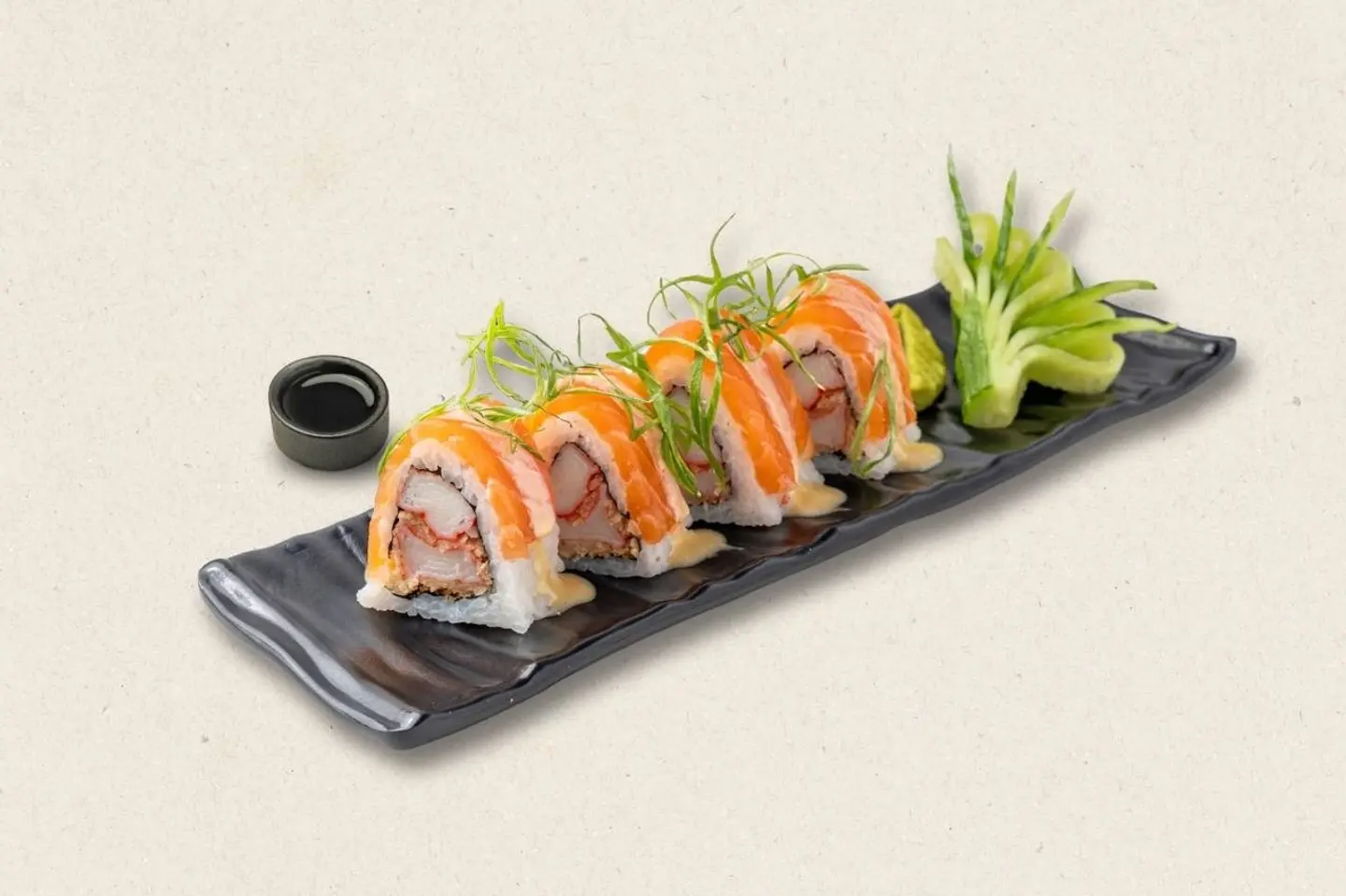 Ponzu Pyramid Roll