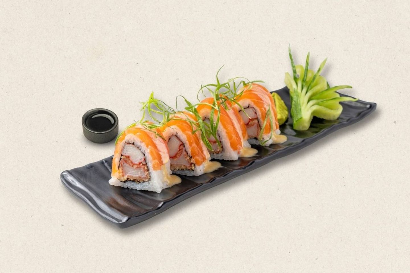 Ponzu Pyramid Roll