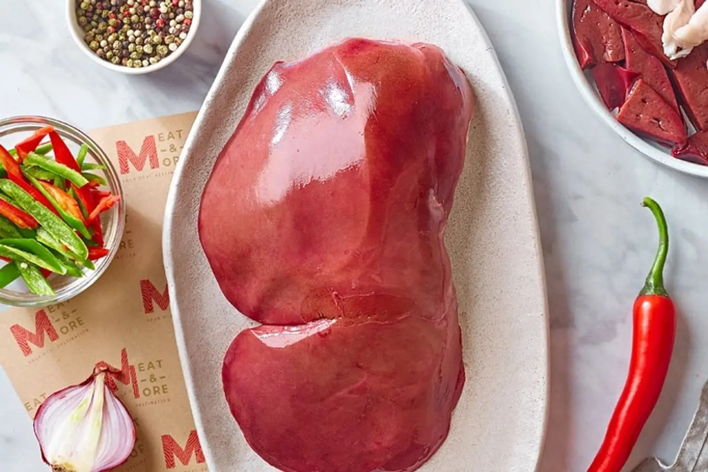 Fresh Local Veal   Liver 500g