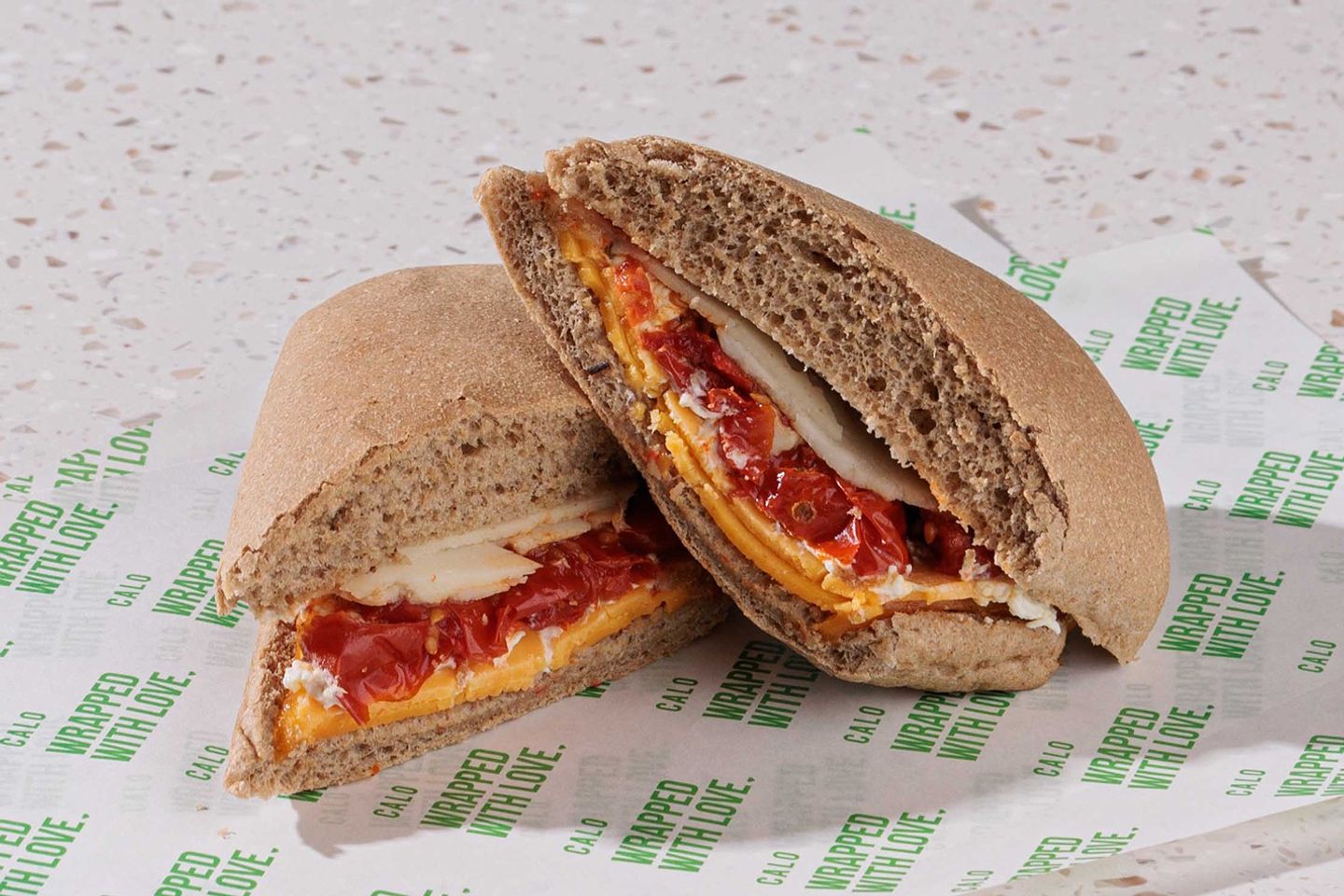 Cheesy Breakfast Sandwich