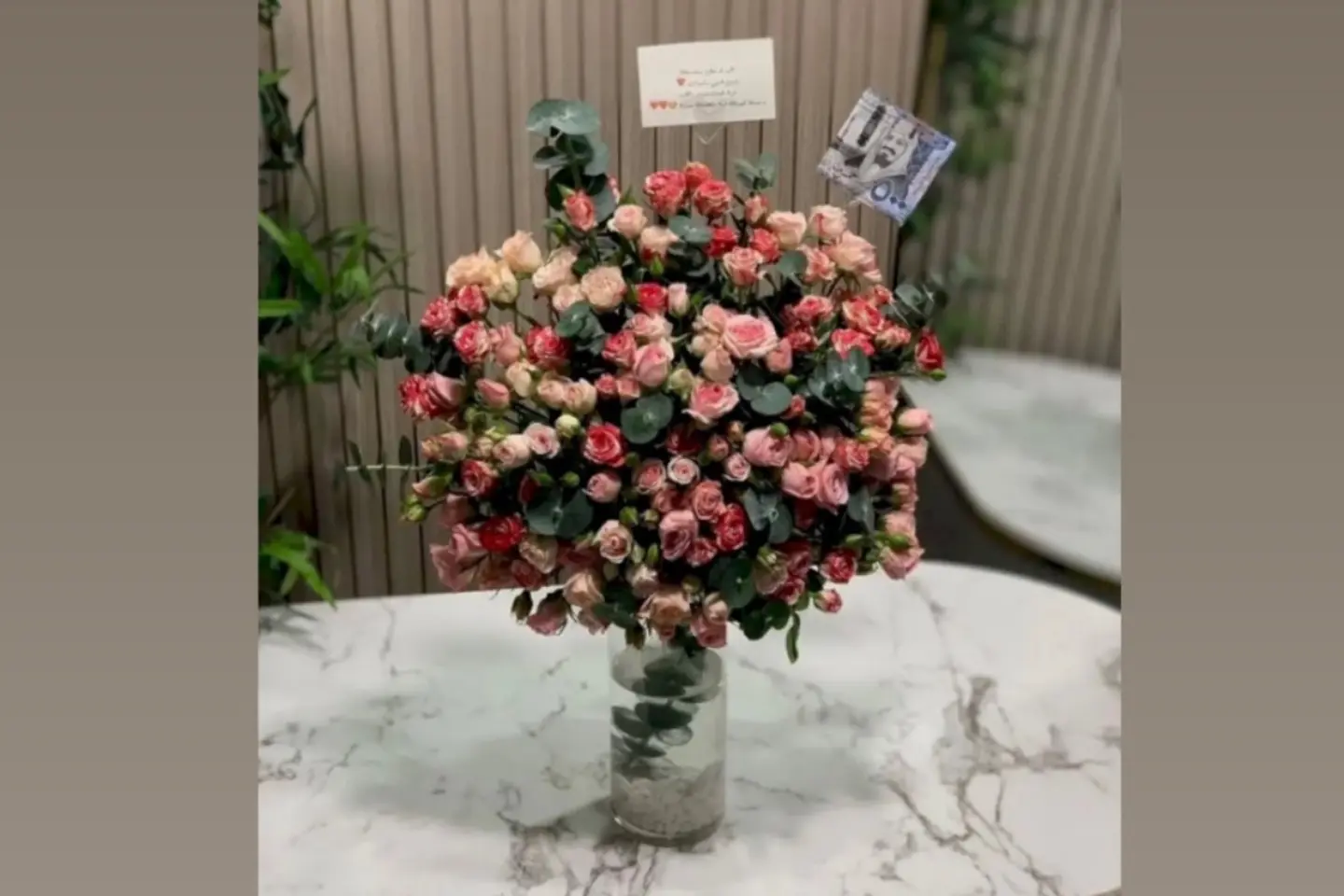 The Elegant Baby Jourie Designed Mixed Vase