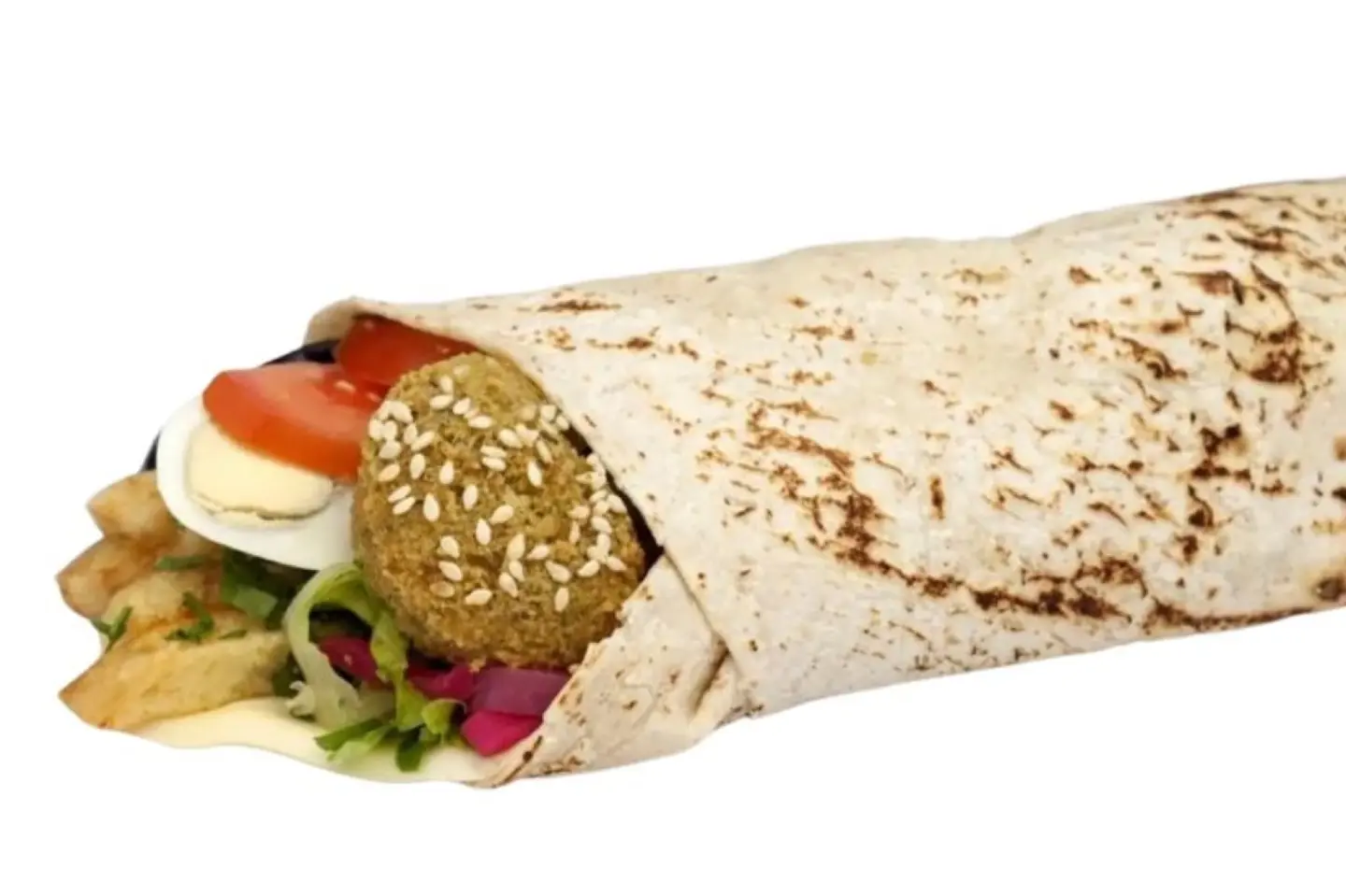 Falafel Sandwich Issue With Saj Bread