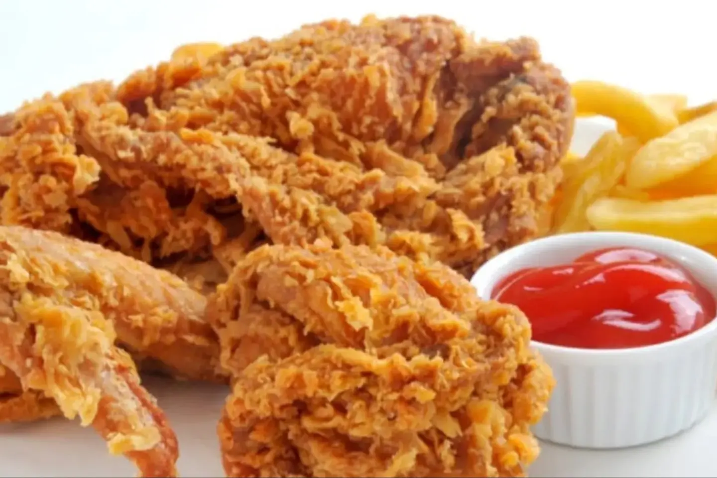 بروستد حراق أربع قطع