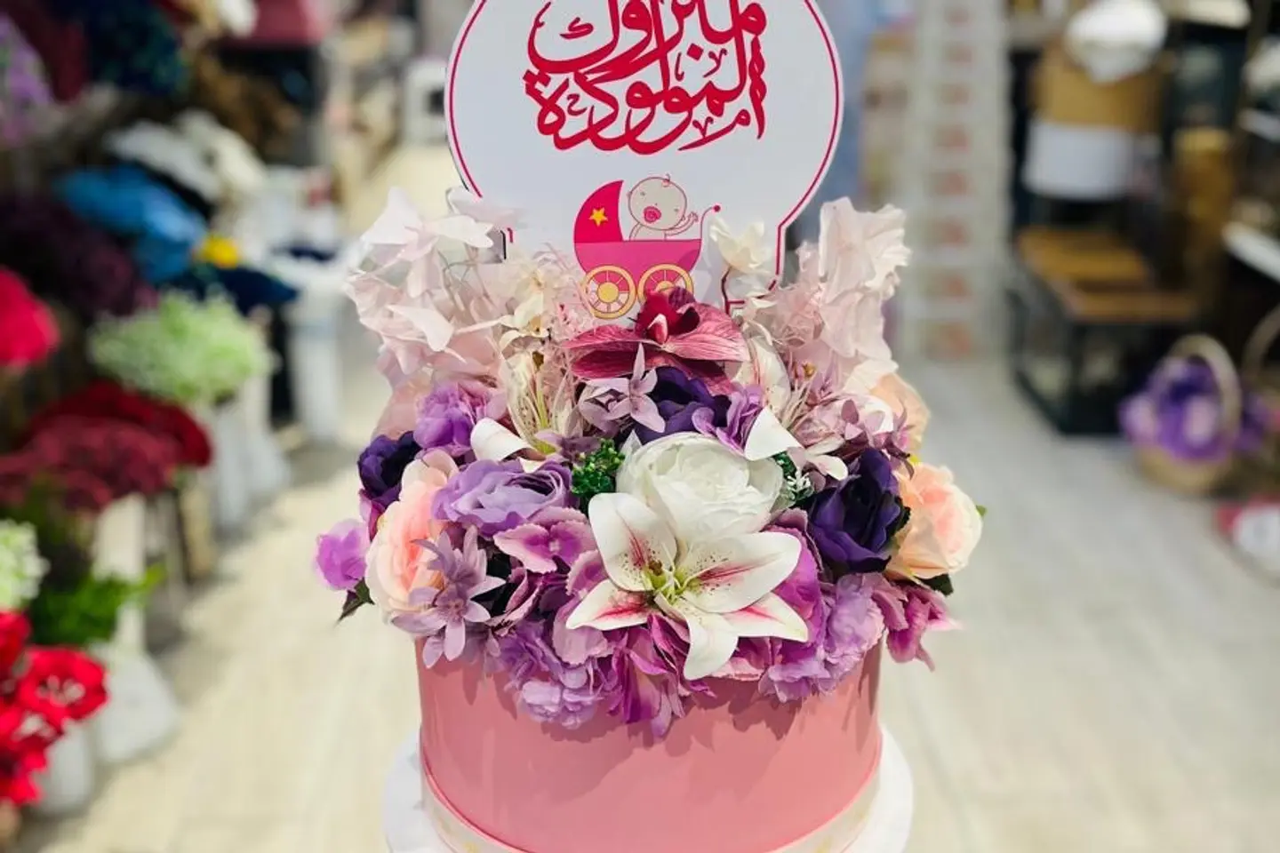 بوكس ورد صناعي ٠٨٠