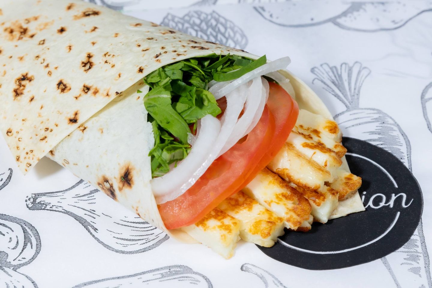 Halloumi Wrap - Big Wrap