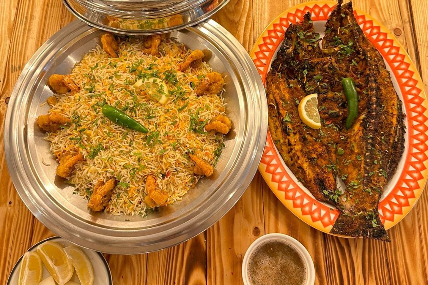 وجبة عروسة روبيان