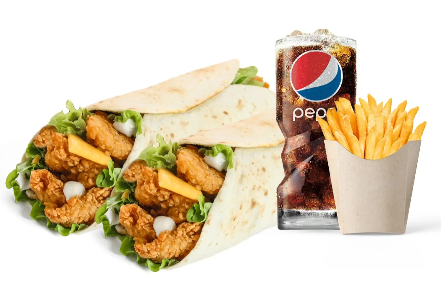 وجبة تورتيلا دجاج