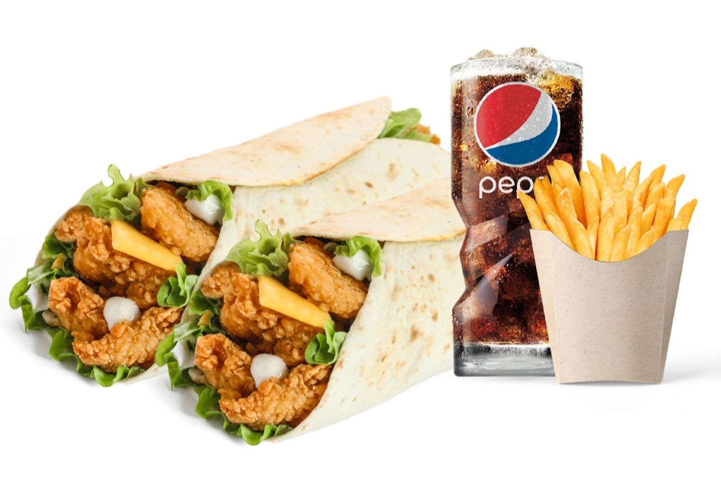 وجبة تورتيلا دجاج