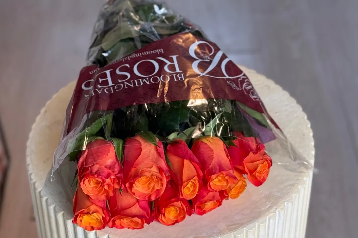 شدة ورد - برتقالي