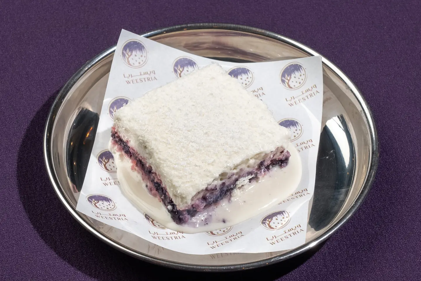 Coconut And Blueberry Cake