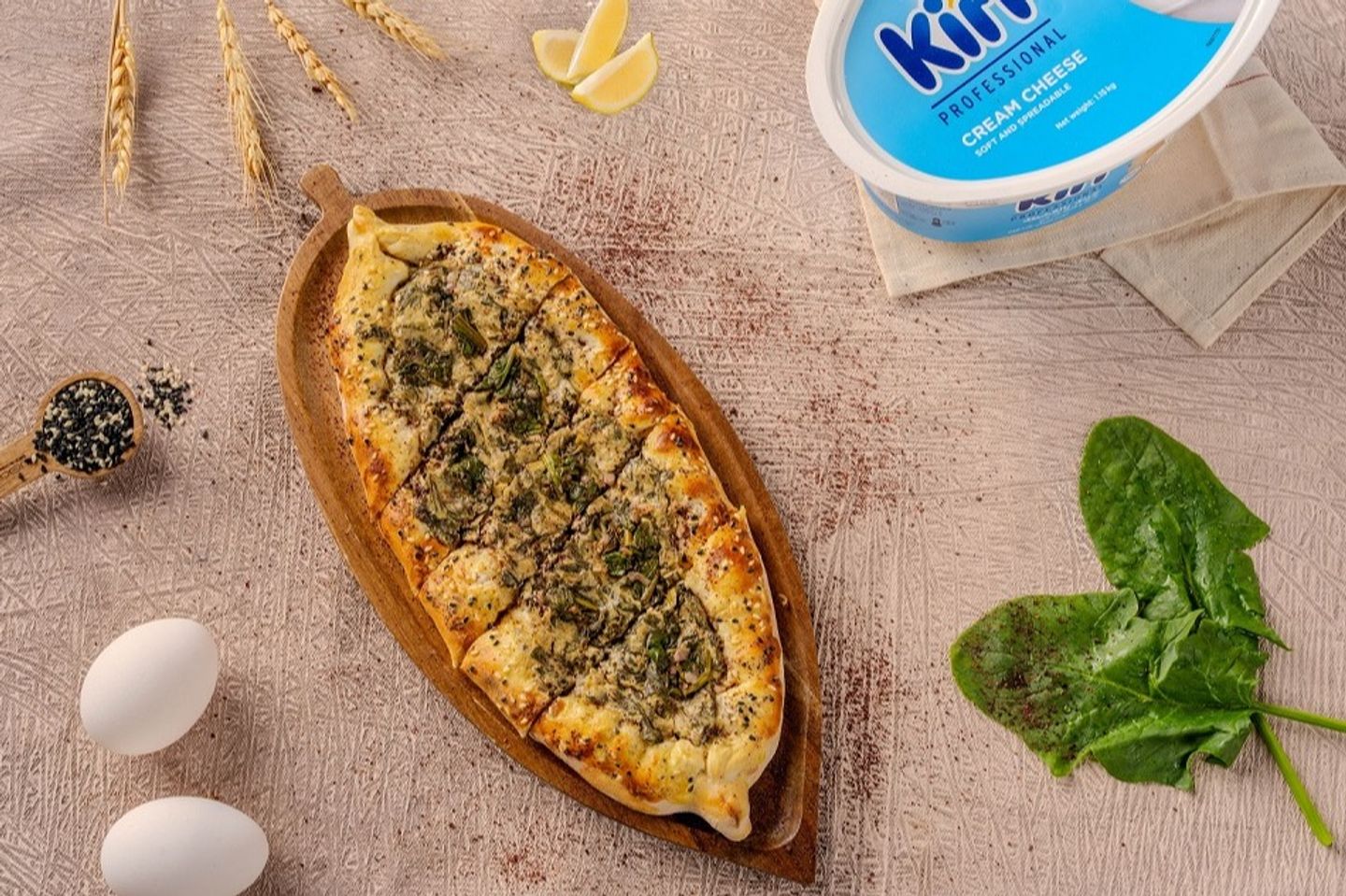 Kiri With Eggs And Spinach