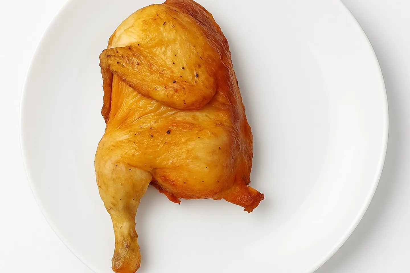 Half A Kabli Chicken Without Rice