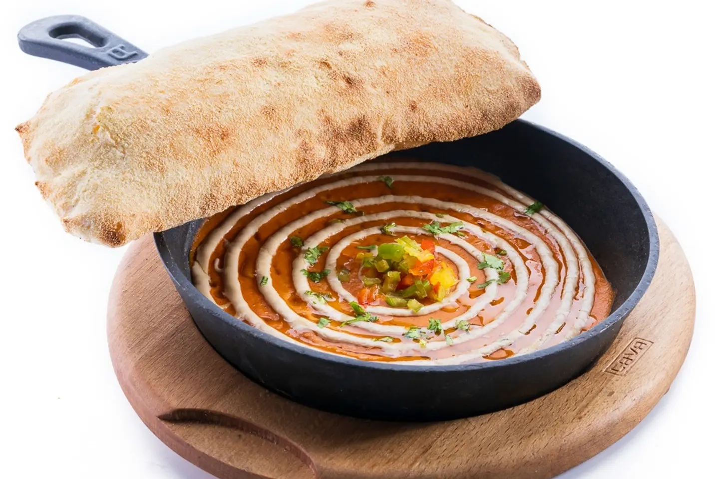 فول بالطحينة