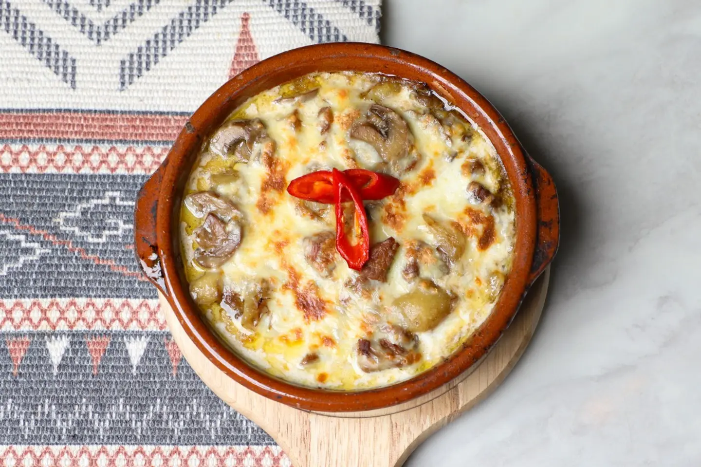 Meat Casserole With Mozzarella