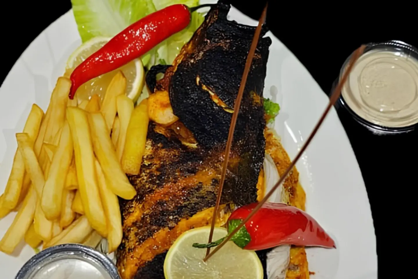 Tilapia Meal With Potatoes And Rice