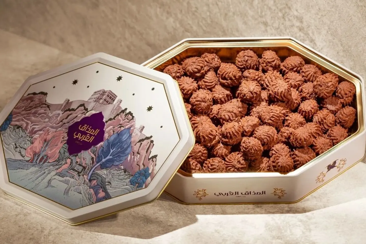 Chocolate Petit Fours With Chocolate Filling