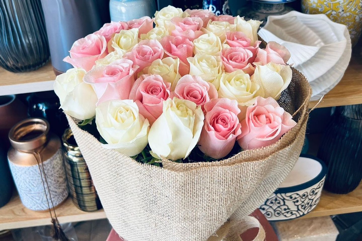باقة ورديه