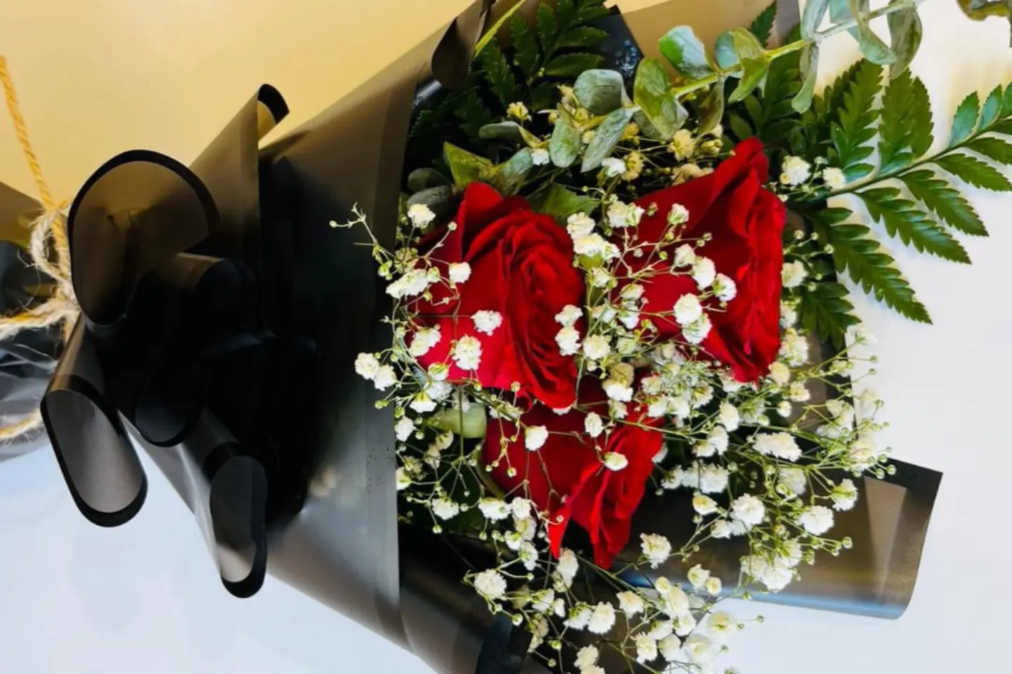 باقه اركان ورد احمر