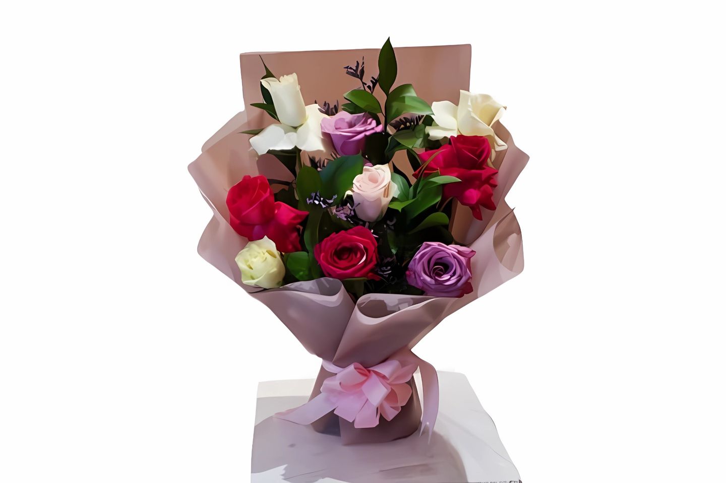 A Mixed Rose Bouquet