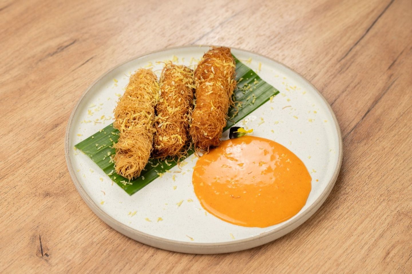 Chicken Kunafa Roll