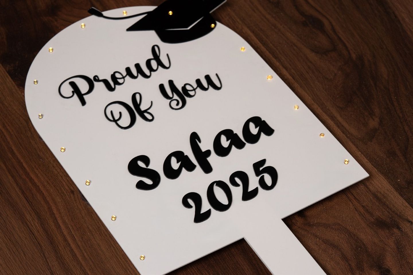 Illuminated Graduation Plate A