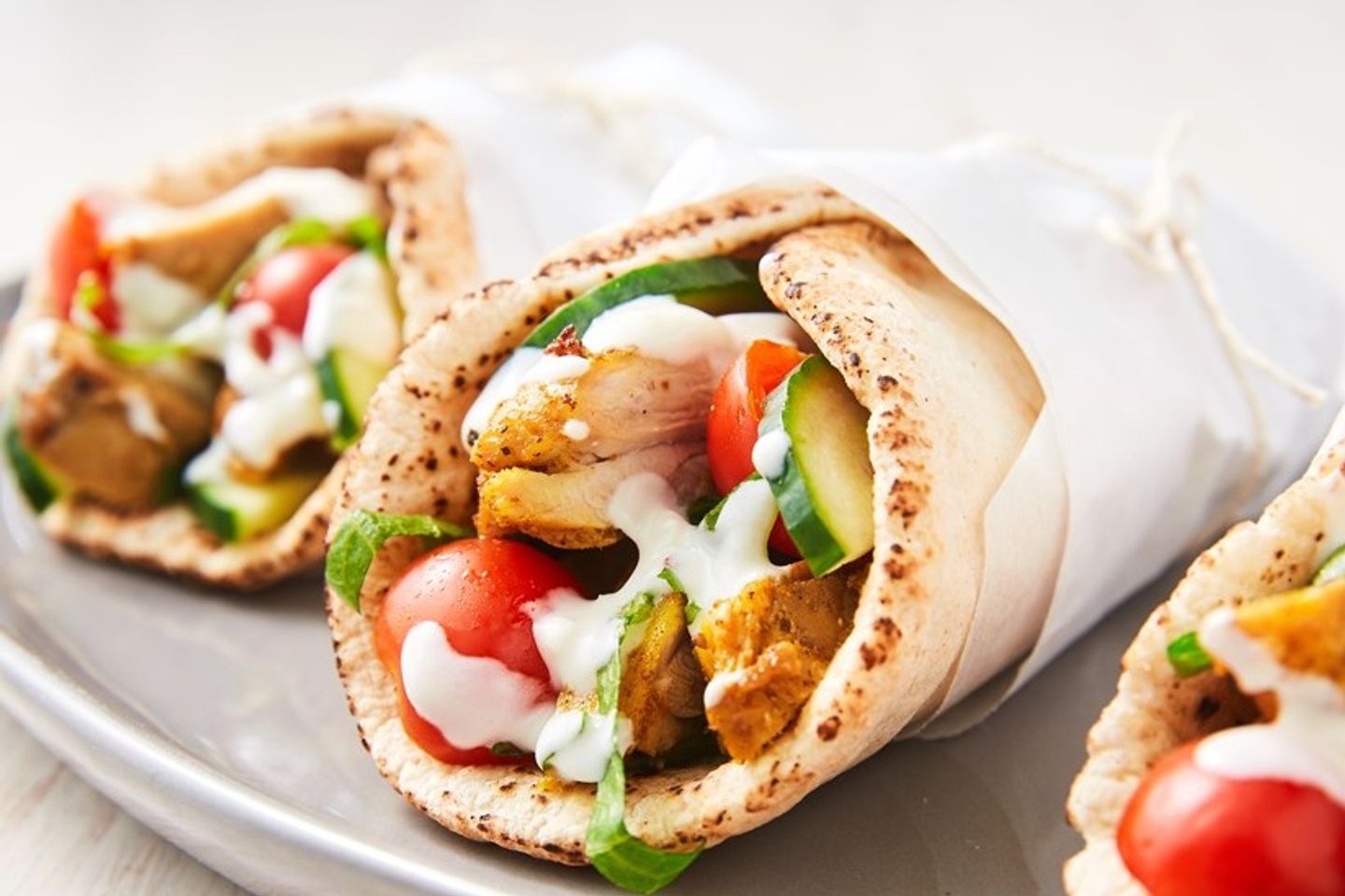 Chicken Wrap With Fries