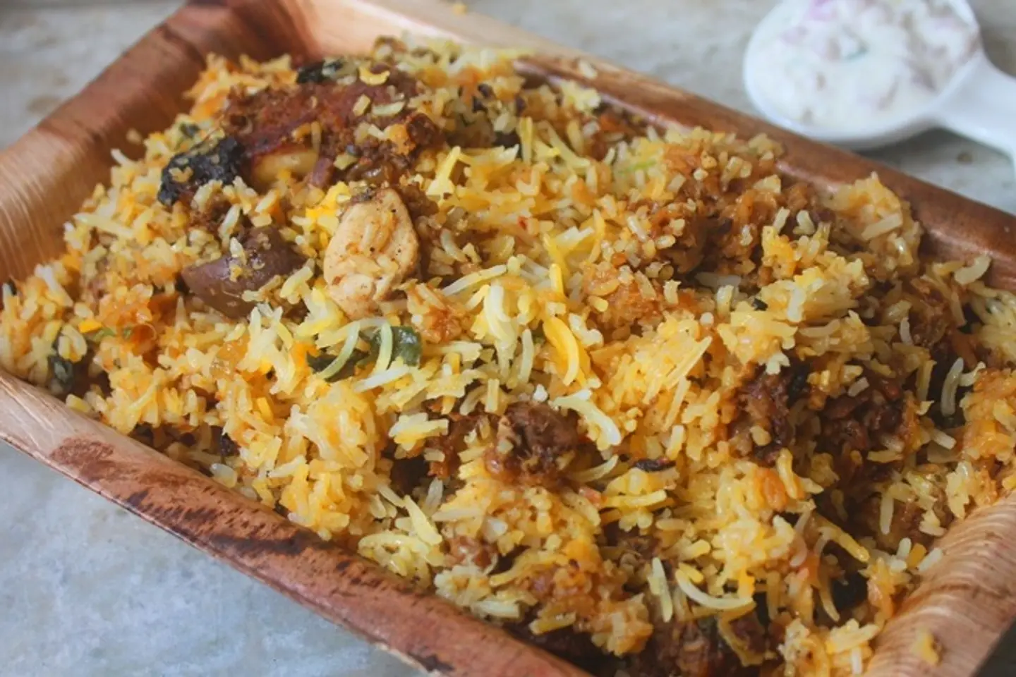 لحم غنم برياني حيدر اباد