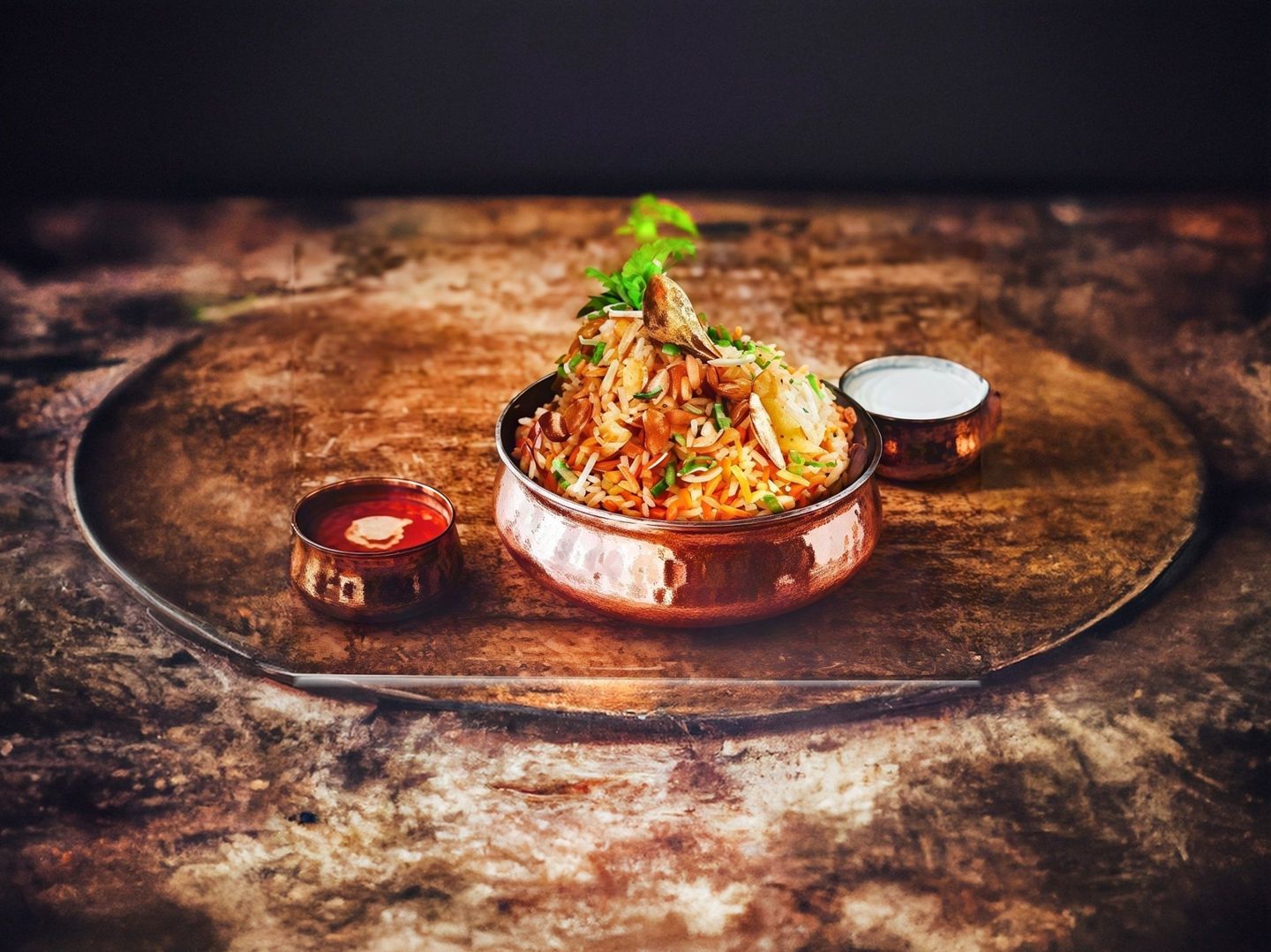 برياني دجاج بالعظم حجم صغير