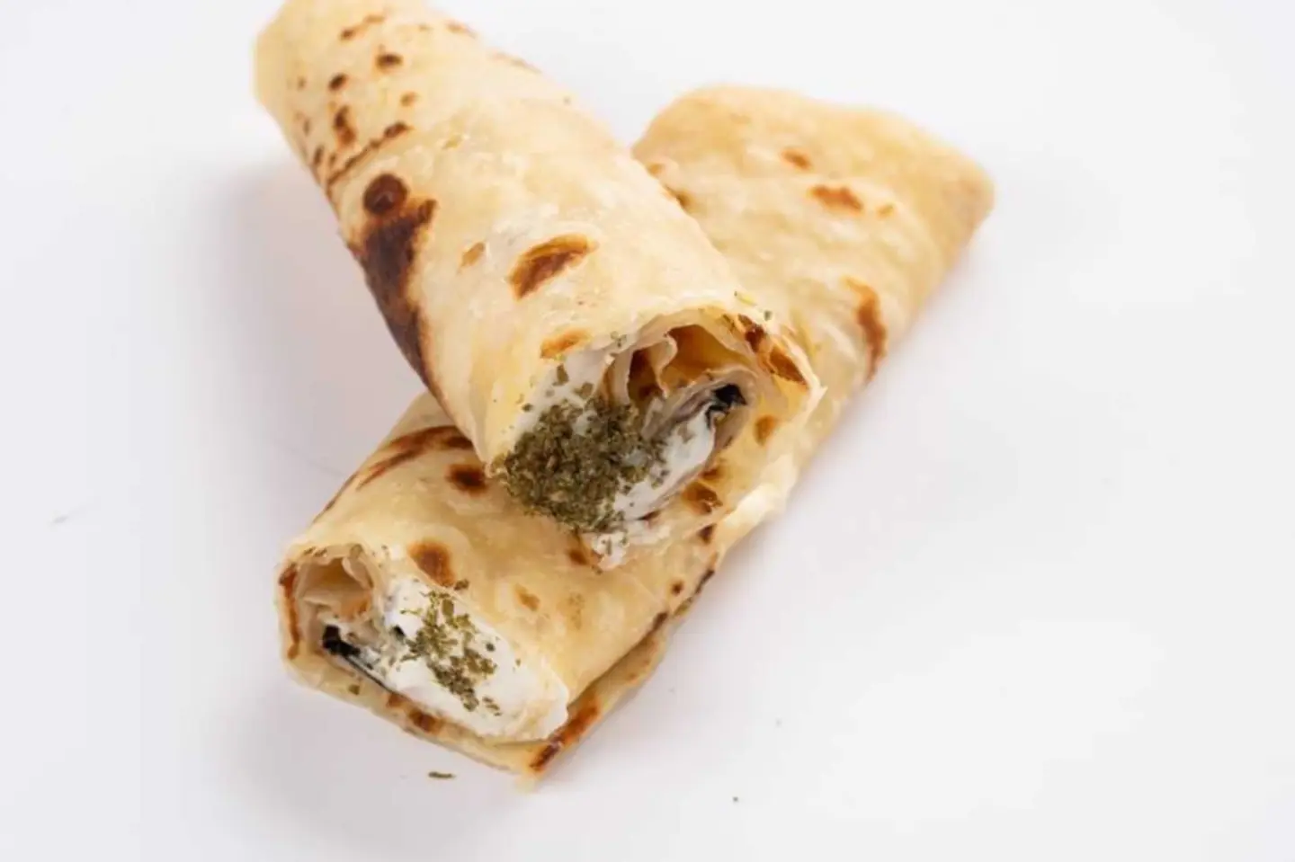Saj Pie With Cheese And Thyme