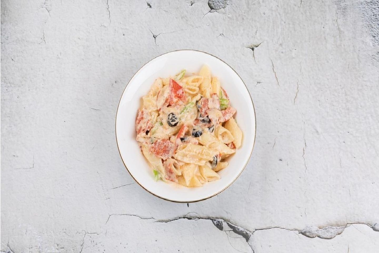 Shrimp White Pasta