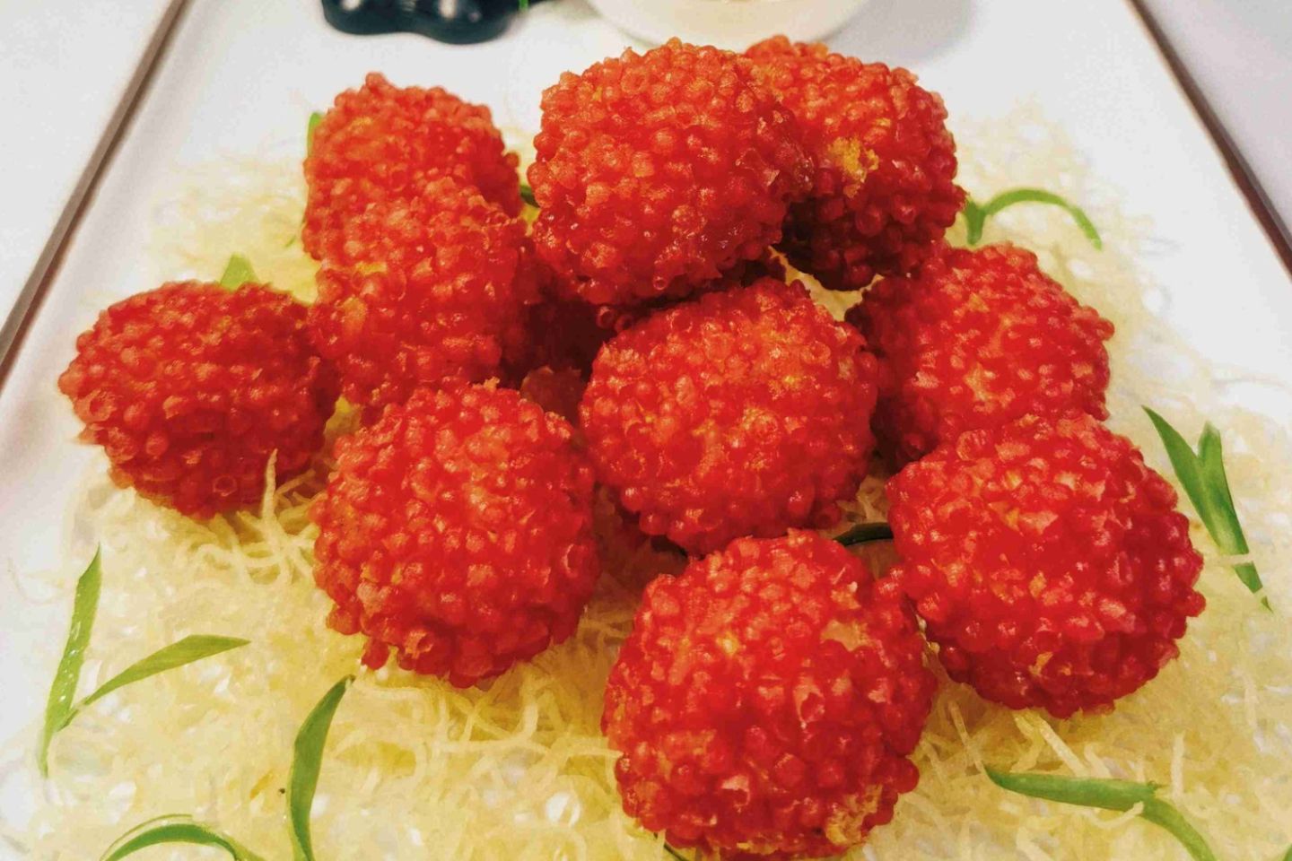 F3 Lychee Shrimp Balls