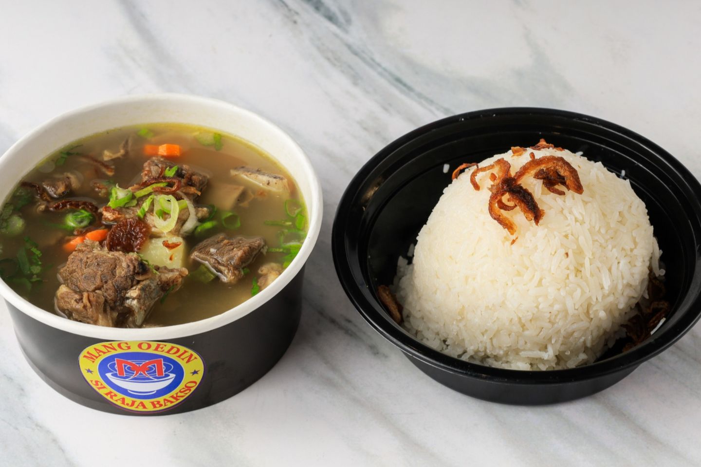 Soup Iga+Nasi