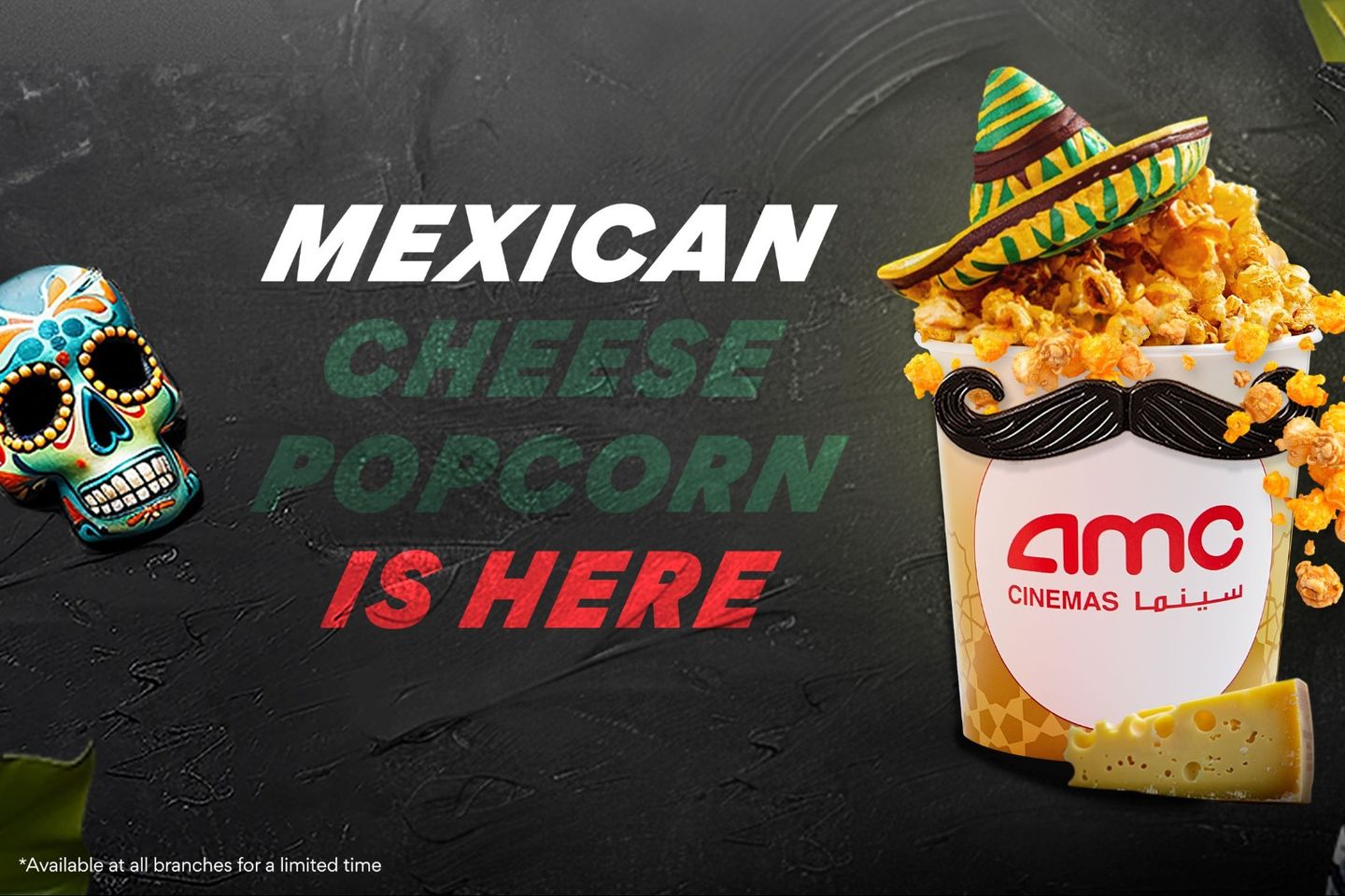 Mexican Cheese Popcorn   Large
