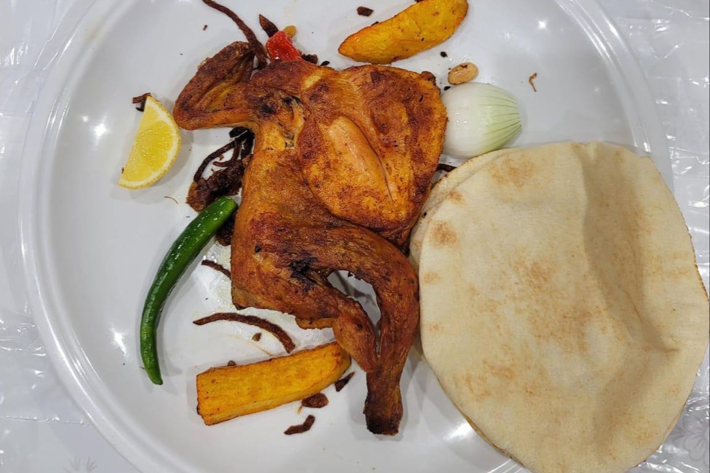 Plain Madhbi   Half Chicken