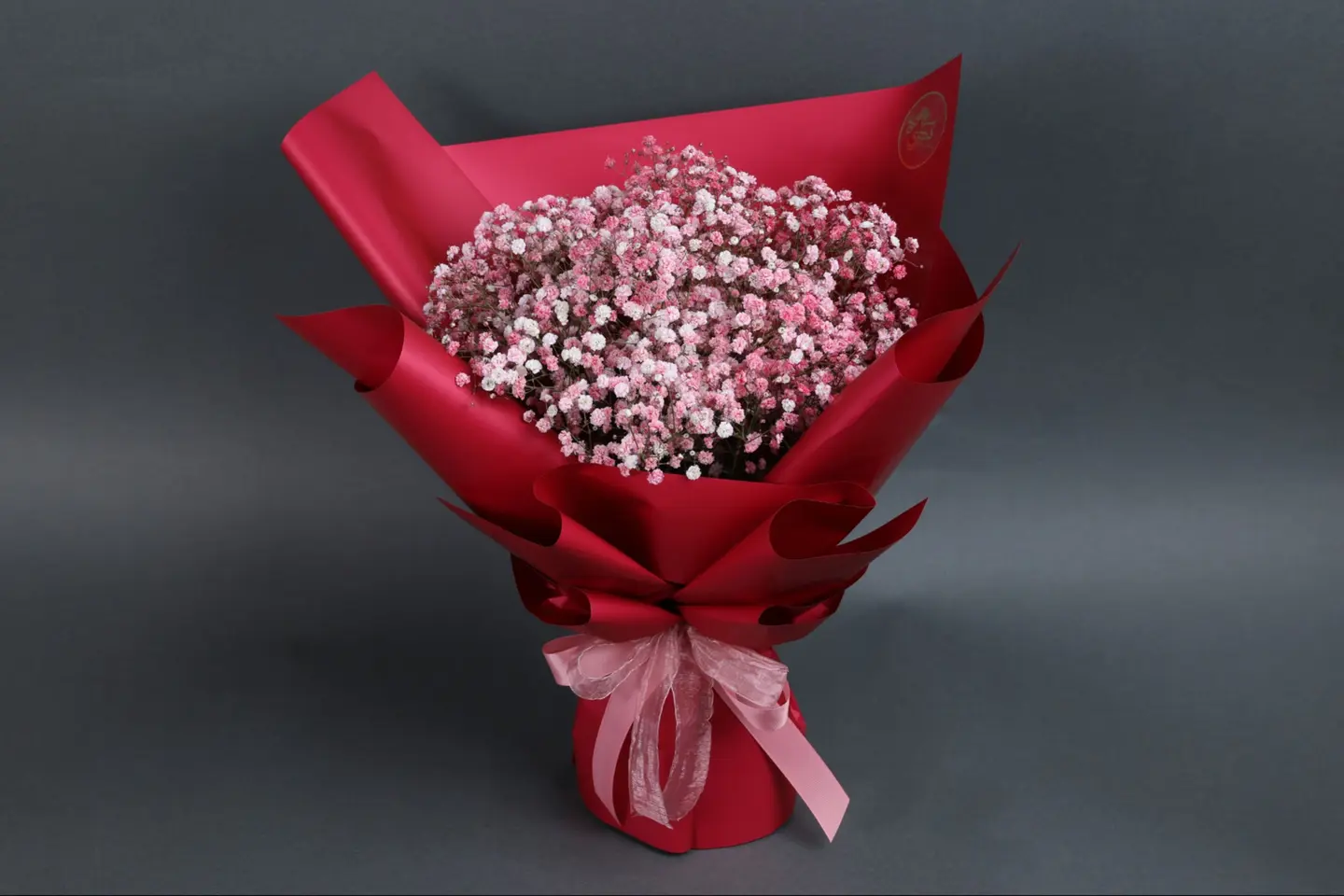 بوكية جبسوفيليا زهري صغير