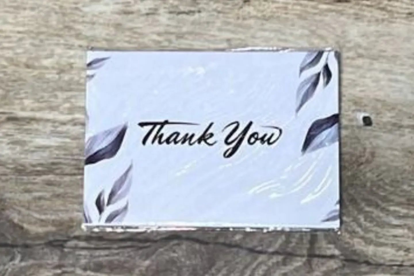 كارت شكر بالأنجليزي