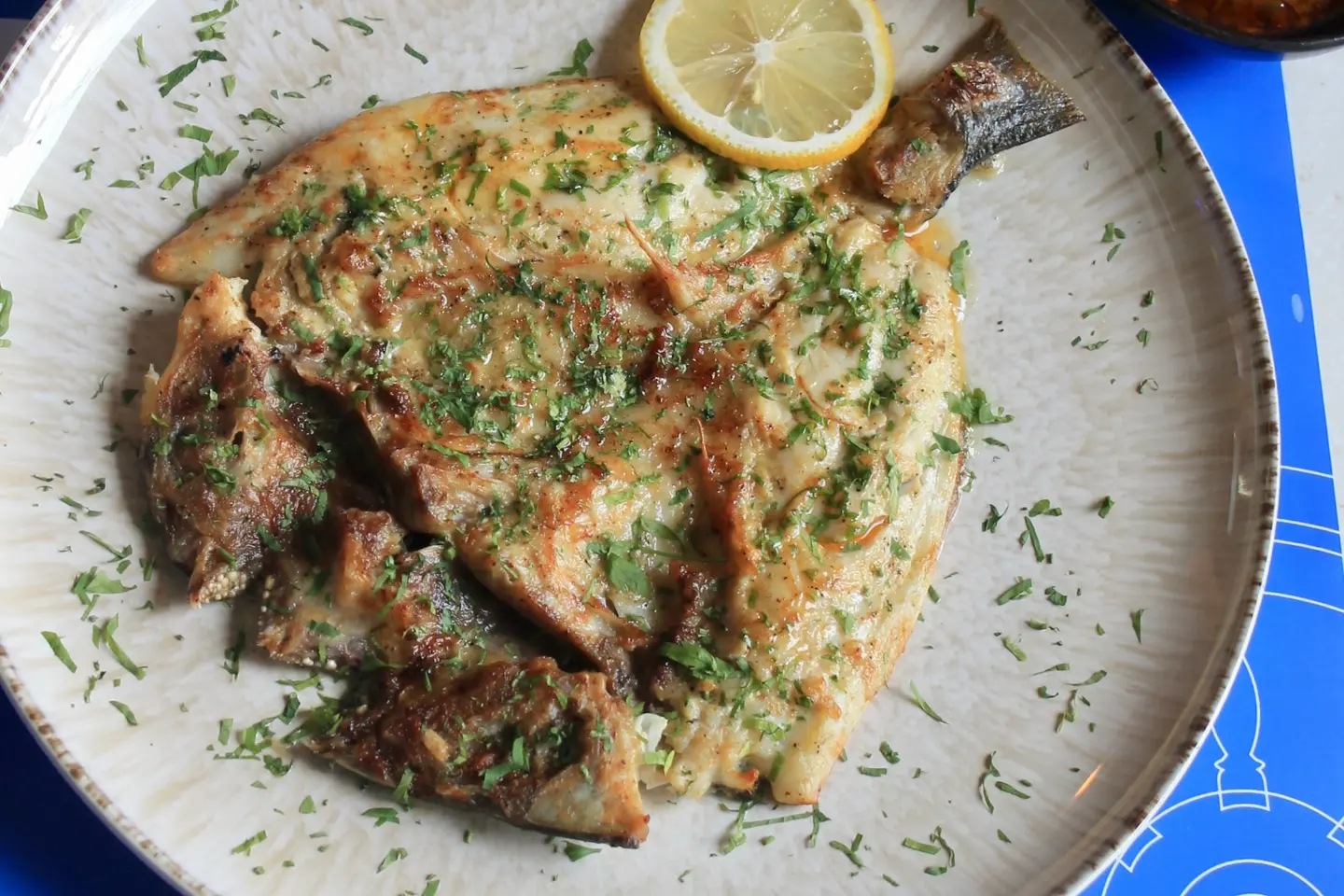 Grilled Denies Fish
