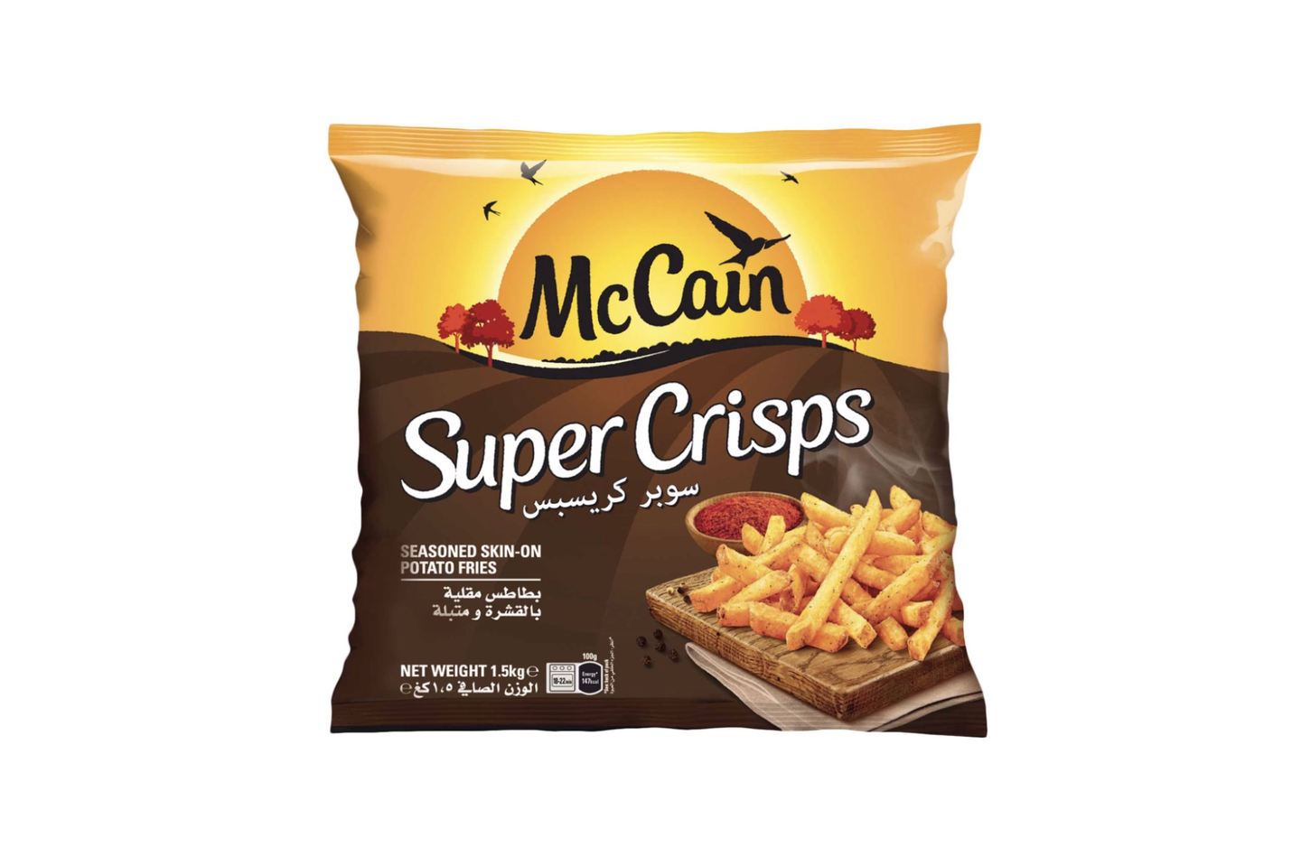 Mccain Supercrisps Seasoned 1kg 500g