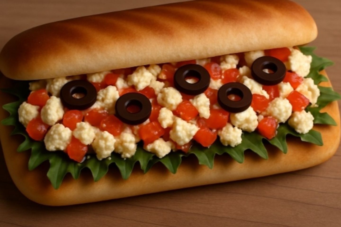 Feta Cheese Sandwich