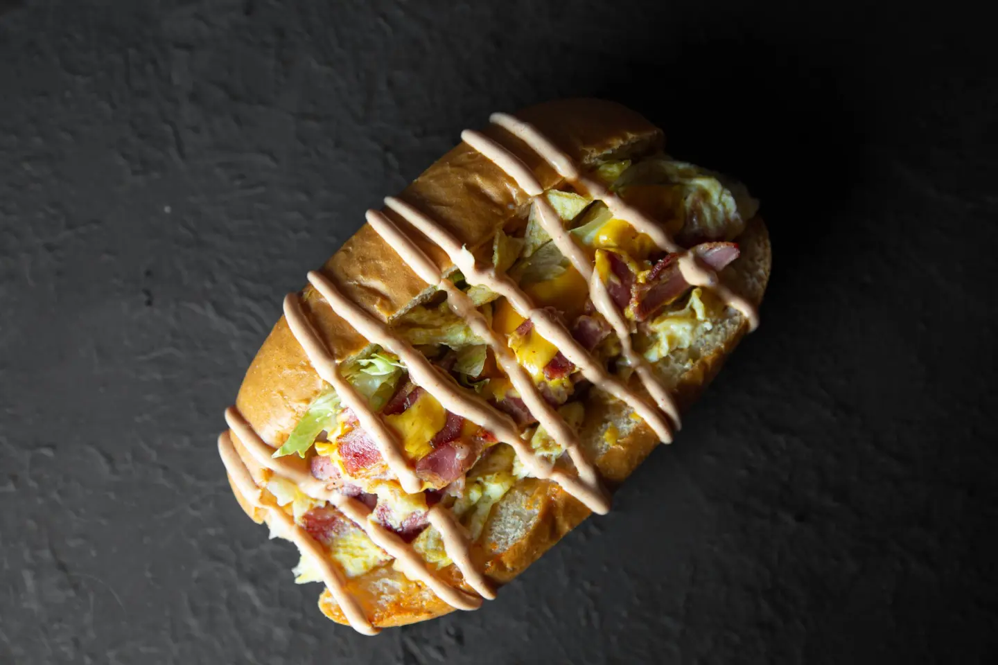 Egg Roll With Bacon