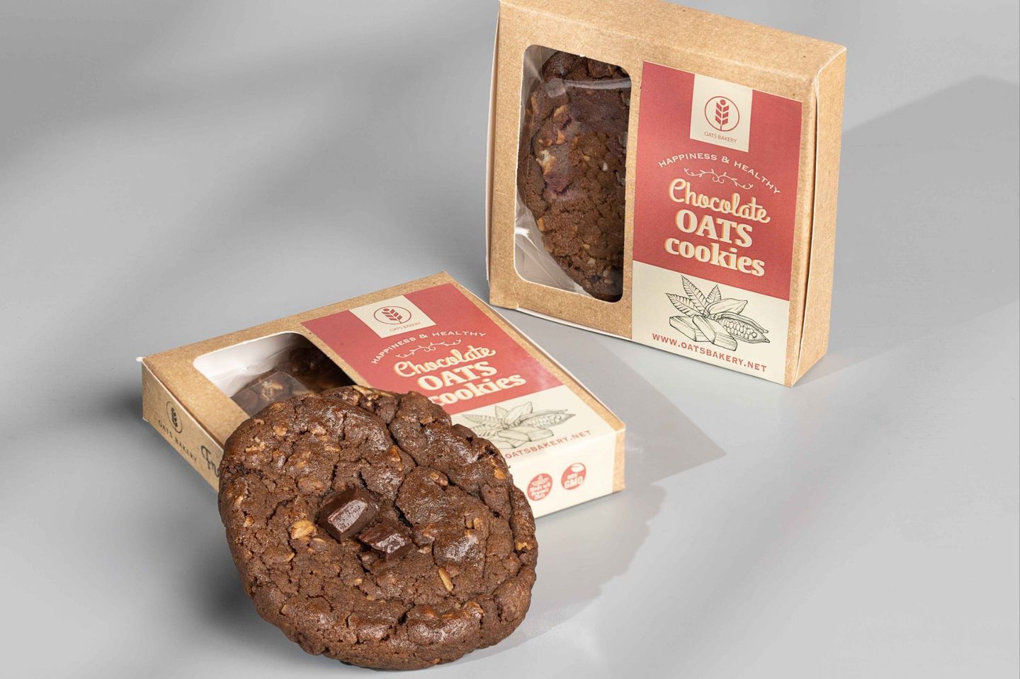 Chocolate Oats Cookies