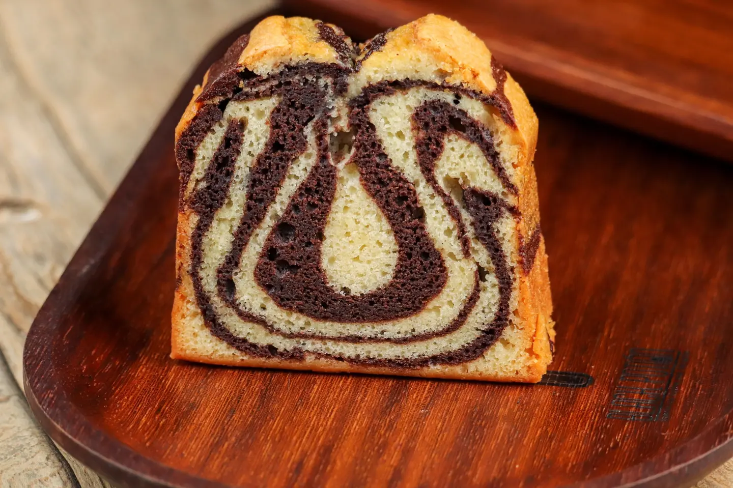 Marble Cake With Chocolate