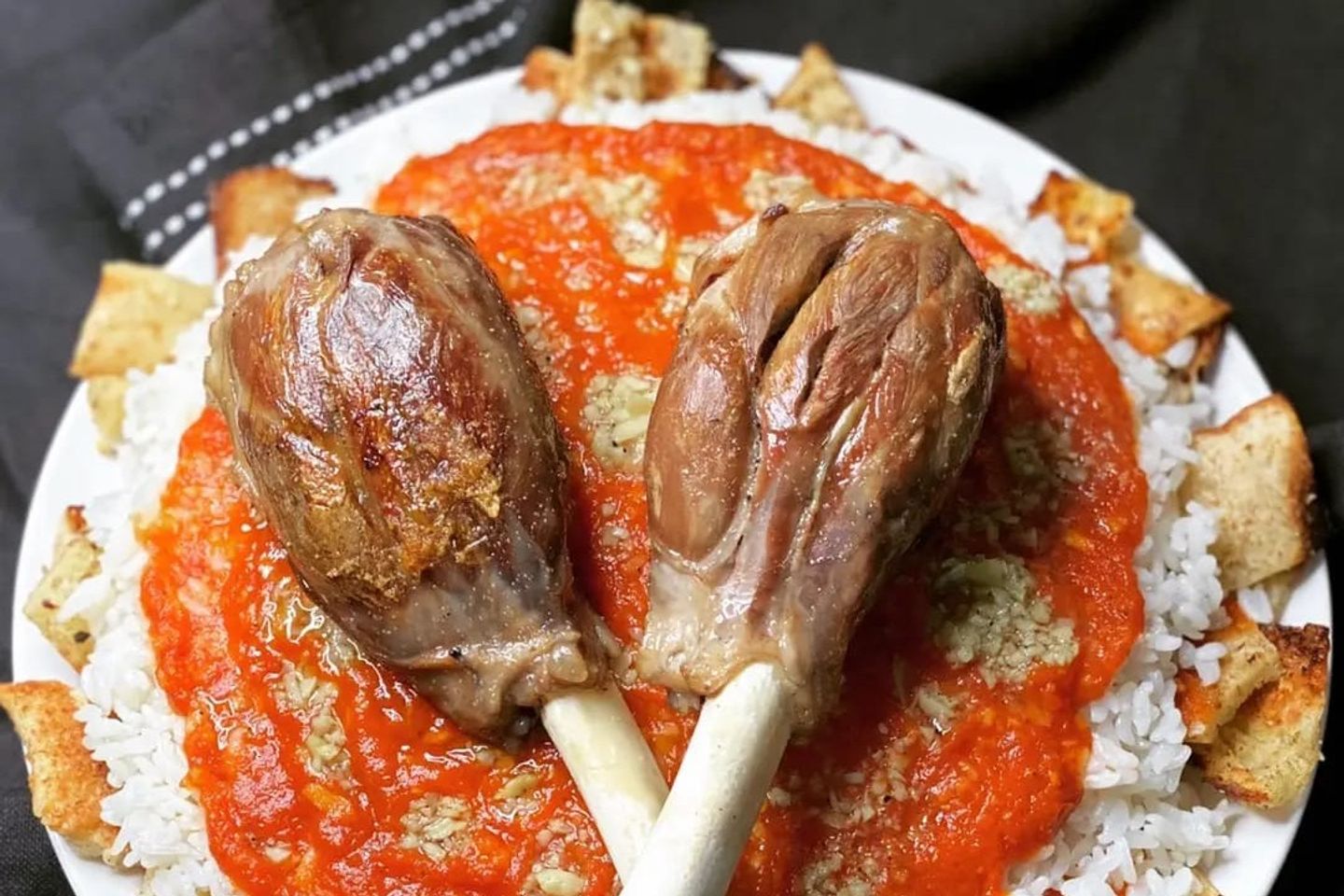 فتة موزه