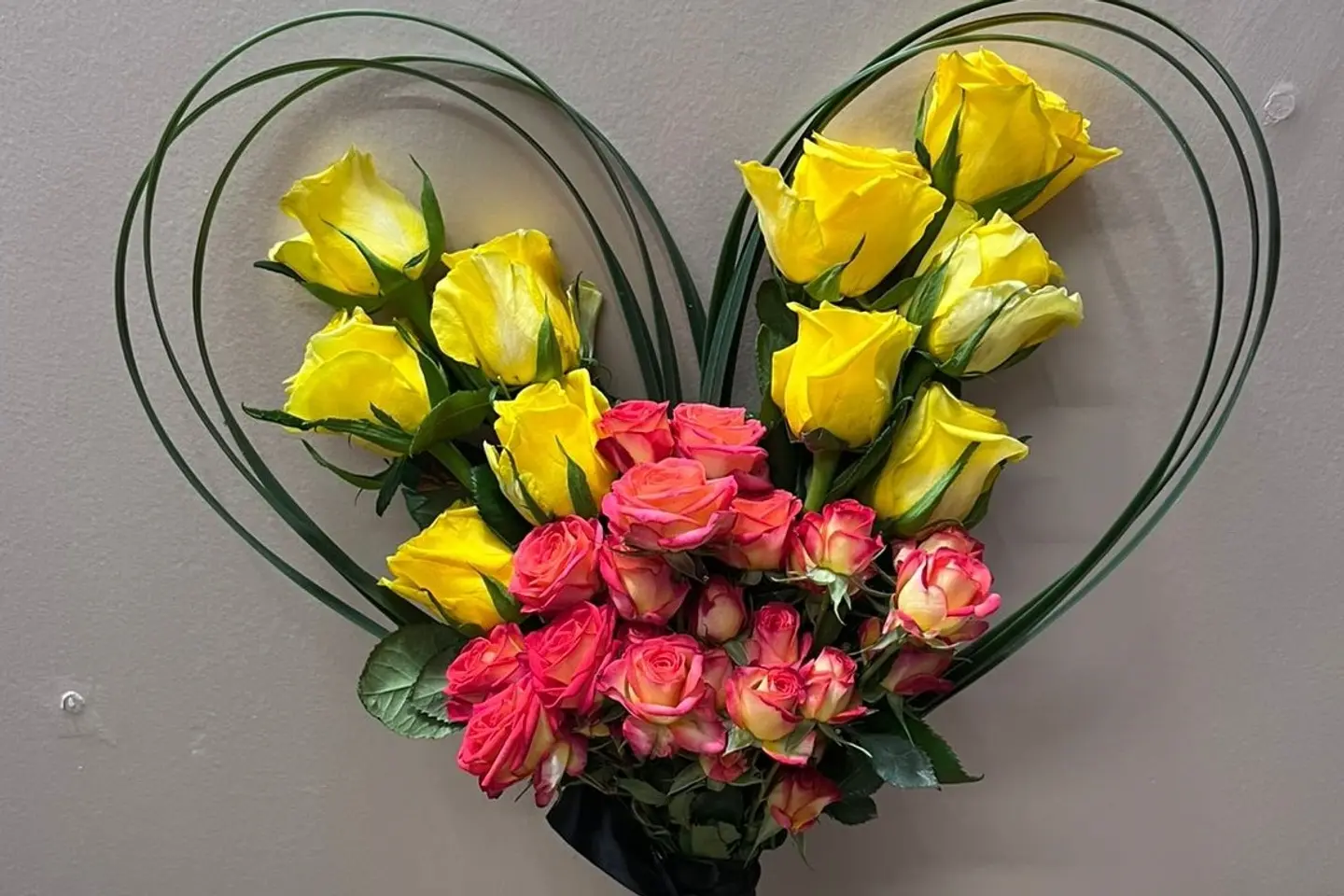 Heart Shaped Arrangement