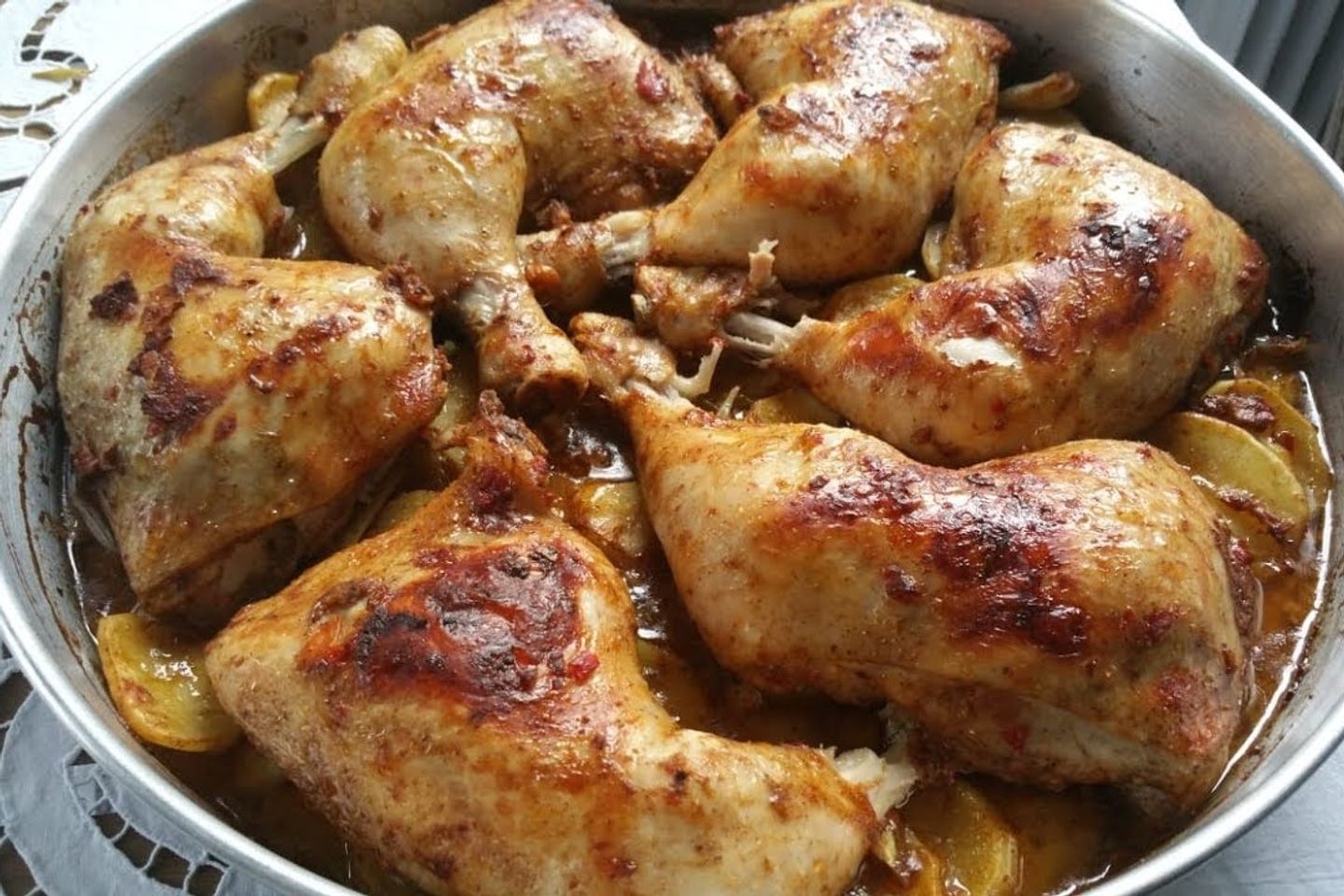 دجاج بالفرن