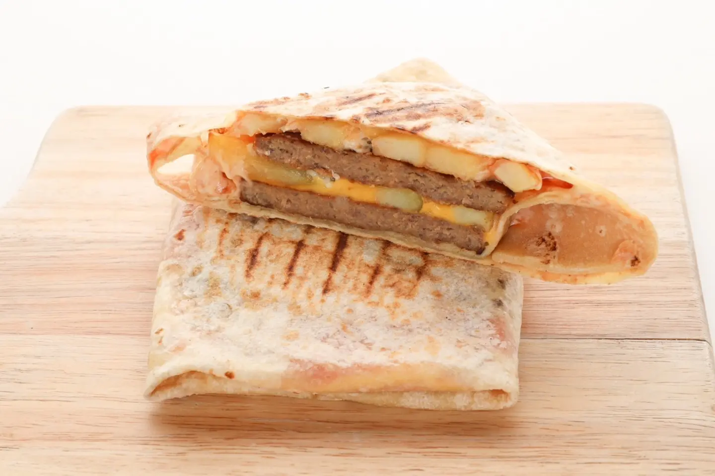 Double Grilled Chicken Burger