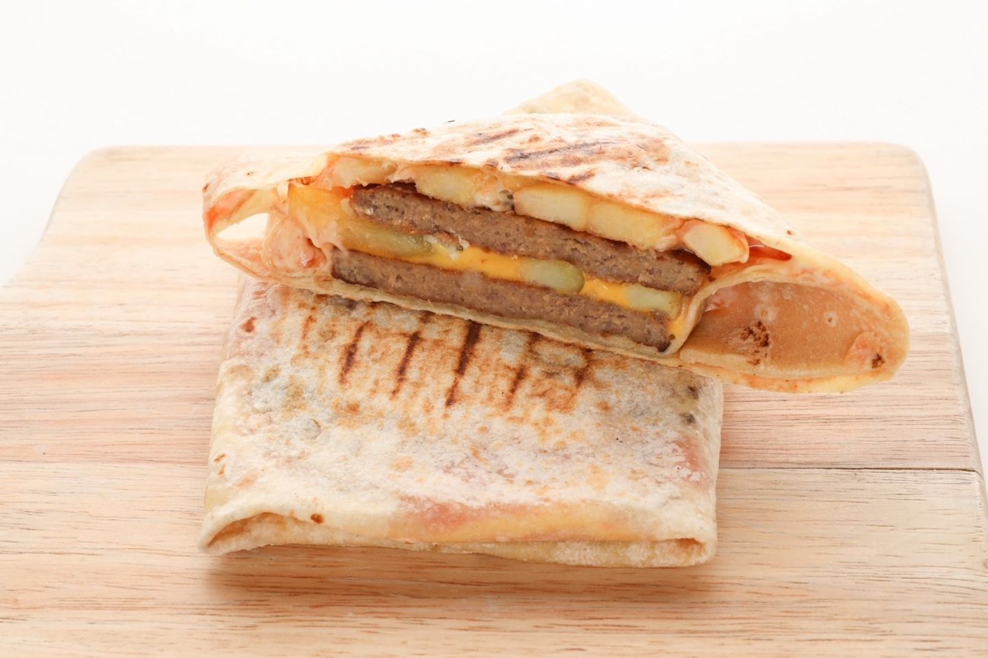 Double Grilled Chicken Burger
