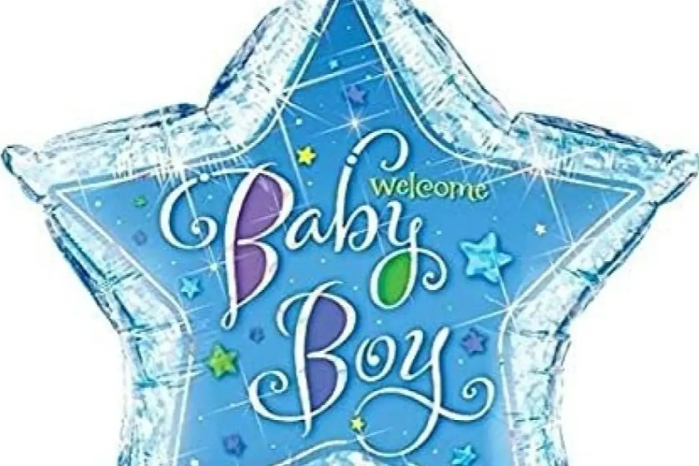 Foil Balloon Baby Boy